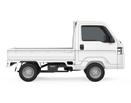 Mini Truck Isolated