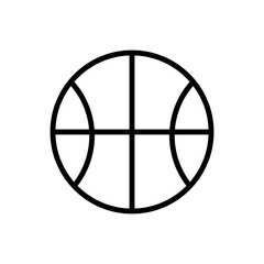 Basketball, sport icon. Simple line, outline vector elements of free time icons for ui and ux, website or mobile application
