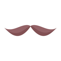 mustache hipster fashion male isolated design icon