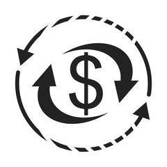 cash back icon design logo template EPS 10