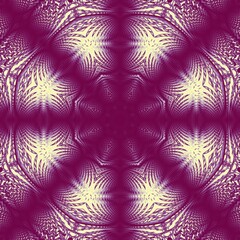 Abstract geometrical background. Ornamental symmetric pattern