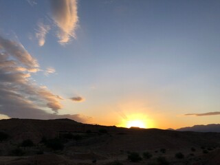 Desert Sunrise in June