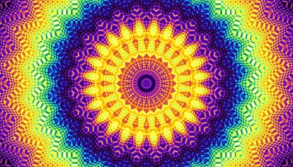 Abstract geometrical background. Ornamental symmetric pattern