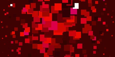 Light Pink, Red vector pattern in square style. Abstract gradient illustration with colorful rectangles. Best design for your ad, poster, banner.