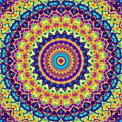 Abstract geometrical background. Ornamental symmetric pattern