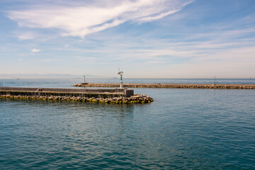 pier in the sea