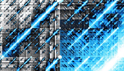 Abstract digital fractal pattern. Grunge futuristic texture.