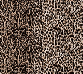 Texture de peau de léopard sans couture