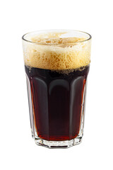 glass of beer isolated