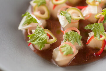 kampachi sashimi