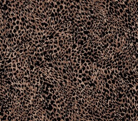 Seamless leopard fur texture