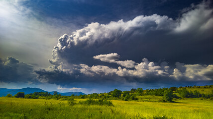 Obraz premium Tormenta de primavera