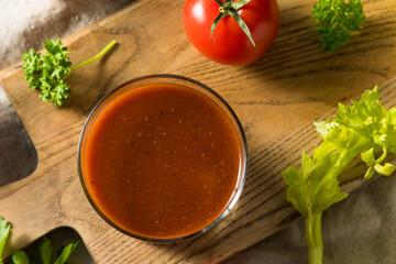 Homemade Spicy Tomato Juice