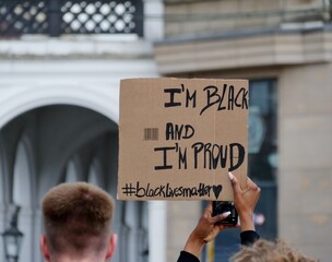 Stolz, schwarz zu sein