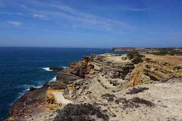 view of the coast of the mediterranean sea