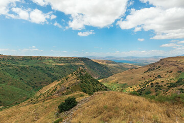Fototapeta premium Gamla canyon against the blue sky
