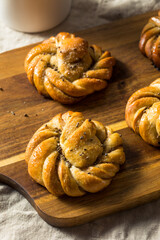 Sweet Homemade Swedish Cardamom Buns