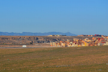 Village in the afternoon