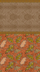Paisley Floral Pattern. Seamless Ornamental Indian fabric patterns. colorful background