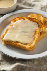 Homemade Maple Syrup Butter on Toast