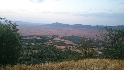 Panorama of the mountains