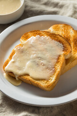 Homemade Maple Syrup Butter on Toast