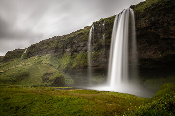 Fototapeta na wymiar Waterfall at Iceland