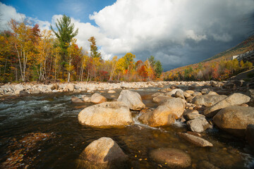 Rugged and picturesque Pemigewasset River