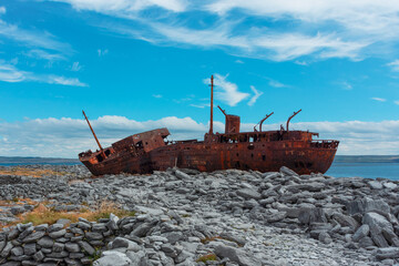 Plassey shipwreck in Ireland, Inisheer