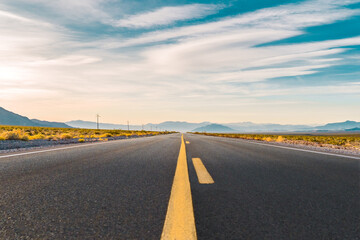 Death Valley road Landscape