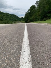 road in the countryside