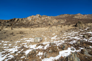 View of Altay mountains