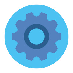 Gear design, construction work repair machine part technology industry and technical theme Vector illustration