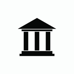 bank icon vector