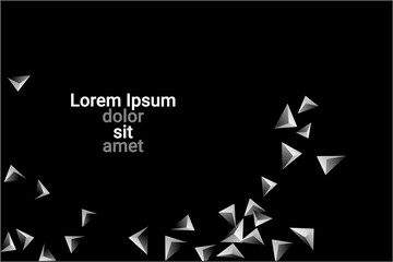 
Triangular background.