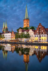 Old town of Lubeck, Germany