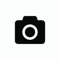 photo camera icon vector
