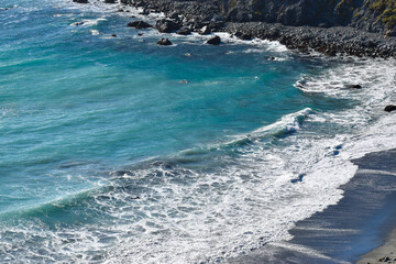 Shades of blue ocean beach c2020Rachelle