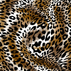 Animal print, leopard texture background