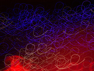 Abstract light painting photo , color 