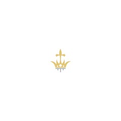 Crown Concept Logo icon Design