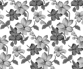 abstract flower pattern with colorful background for multi purpose use