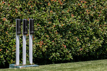 Perimeter Security Sensor in the Garden