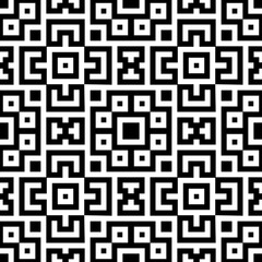 Tribal ornament. Ethnic wallpaper. Ancient mosaic. Embroidery background. Ethnical folk image. Tribe motif. Digital paper, web design, textile print, backdrop. Seamless abstract art. Vector artwork.