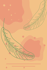 Fototapeta na wymiar multicolor trendy tropical banner, exotic leaves