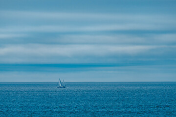 Fototapeta premium sailboat on the sea