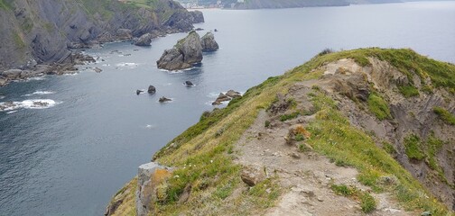 view from the top of the mountain
