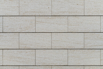 Naklejka premium Wall of Travertine marble blocks