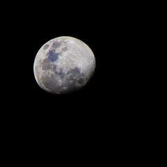 Moon in color