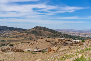 The abandonned berber village of Zriba Olya in Tunisia